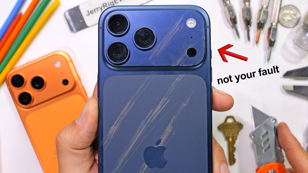 iPhone 17 Pro Scratch Gate is Real -- But its not your fault