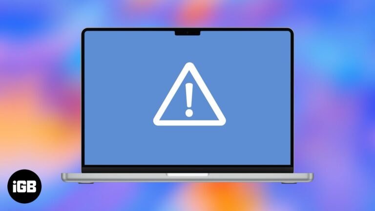 Fix a blue screen on your Mac.