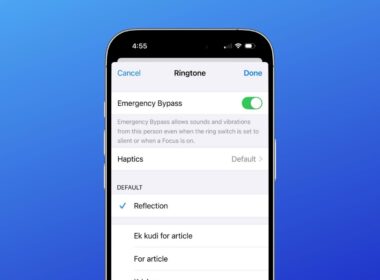 Emergency Bypass for a Contact on iPhone.