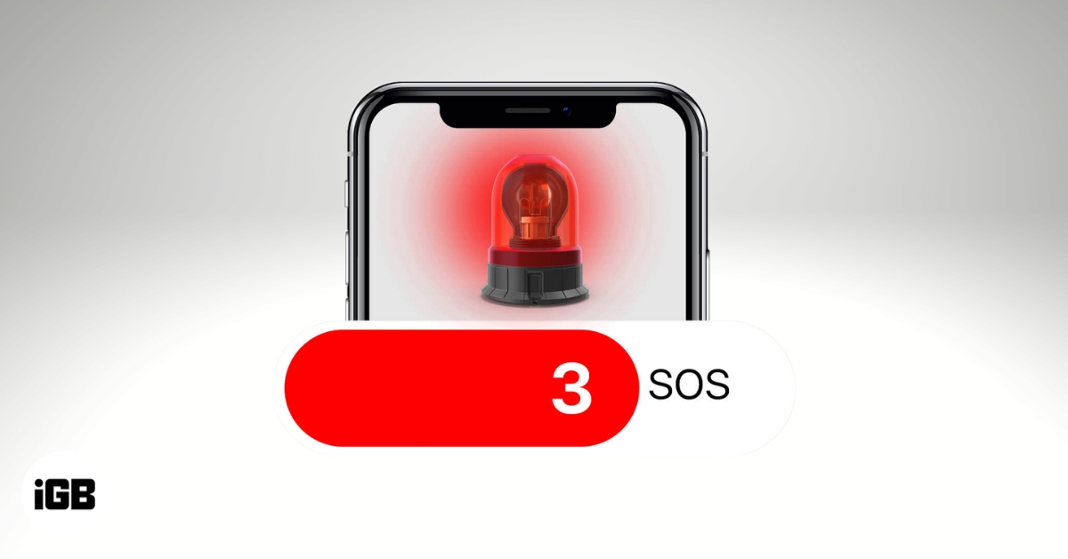 How to use emergency sos on iphone