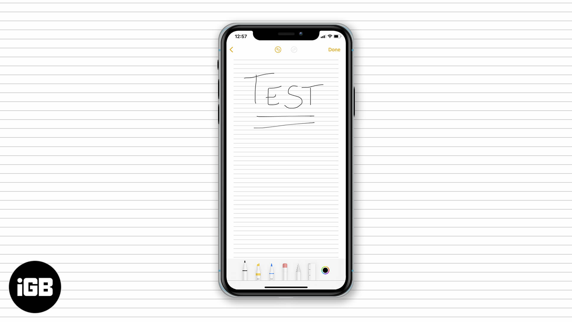 How to Change Paper Style in Notes App on iPhone and iPad iGeeksBlog How to change paper style in notes on iphone