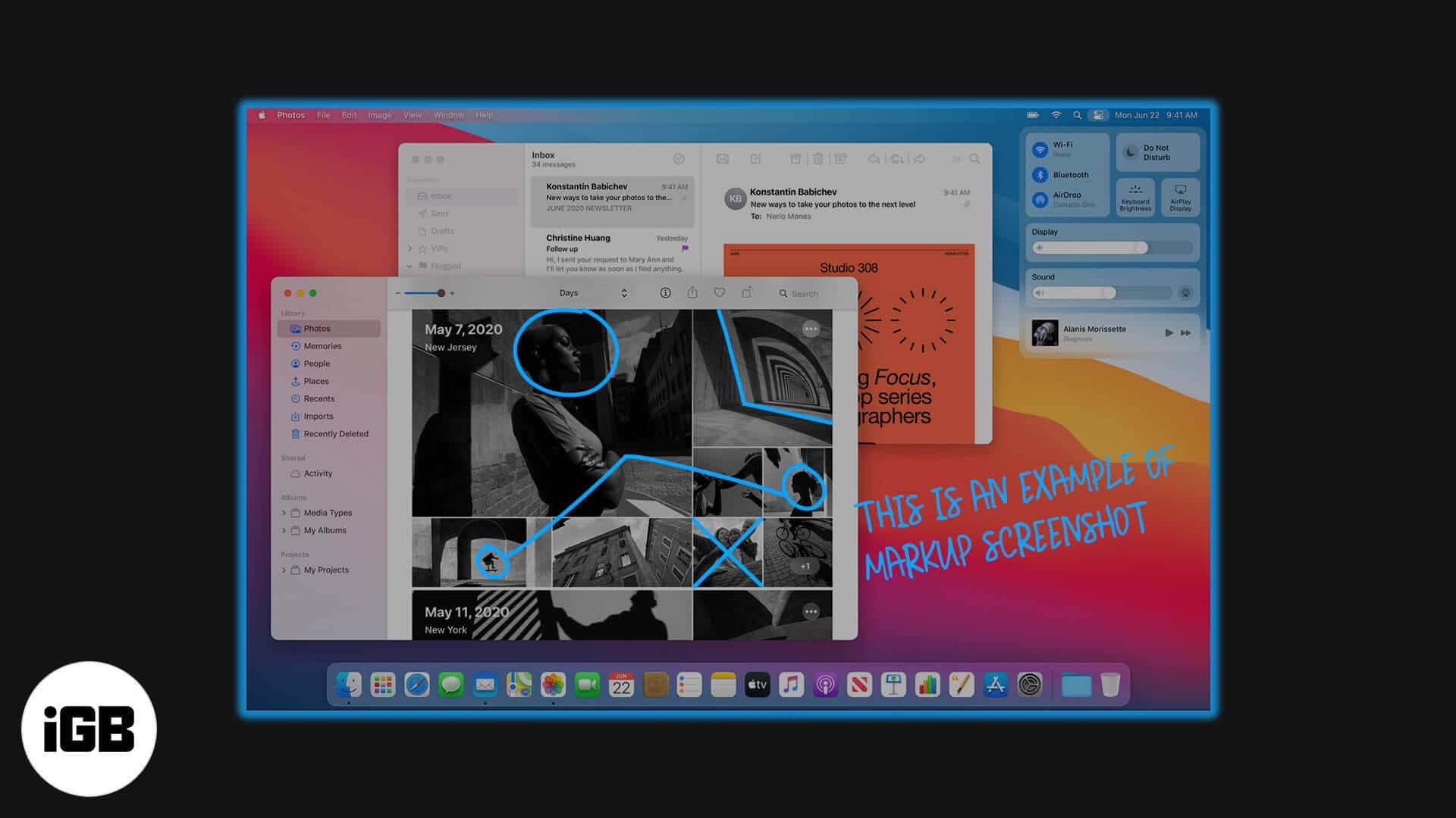 How to markup screenshots on mac