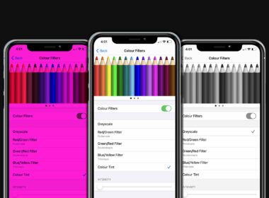 How to use color filters on iphone and ipad