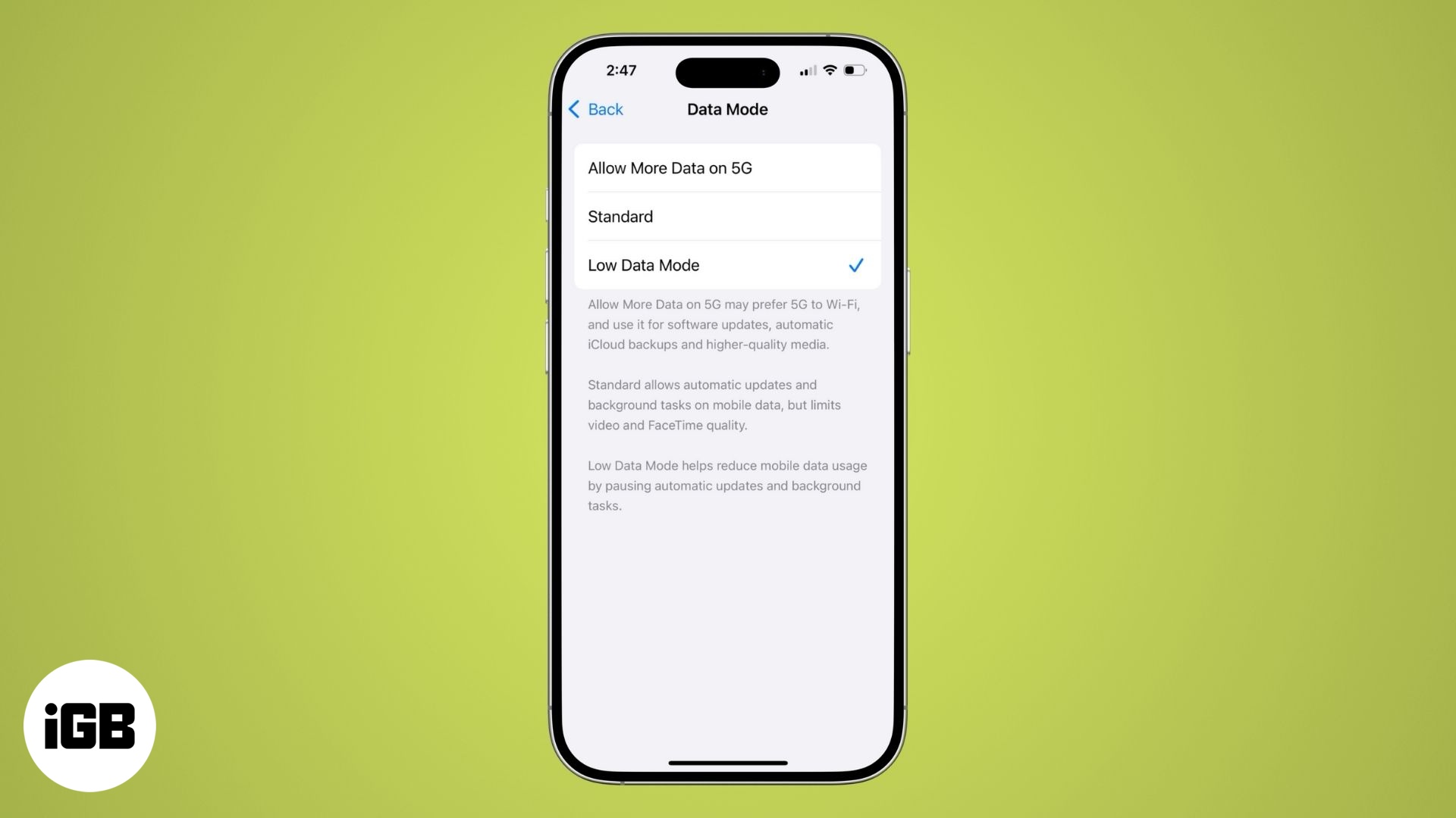 What is Low Data Mode on iPhone and how to enable it iGeeksBlog How to use Low Data Mode on iPhone and iPad