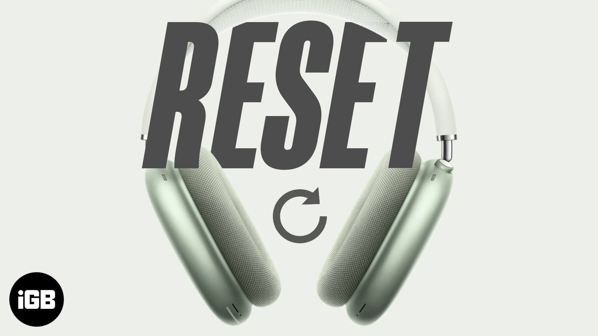 Reset airpods max to factory settings