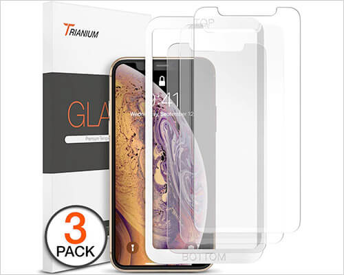 Trianium tempered glass screen protector for iphone x xs Trianium Tempered Glass Screen Protector for iPhone X Xs