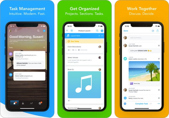 task management meistertask iphone and ipad team management app screenshot