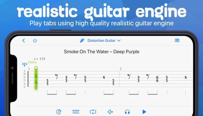 Songsterr Tabs  Chords iPhone and iPad Drumming App Screenshot