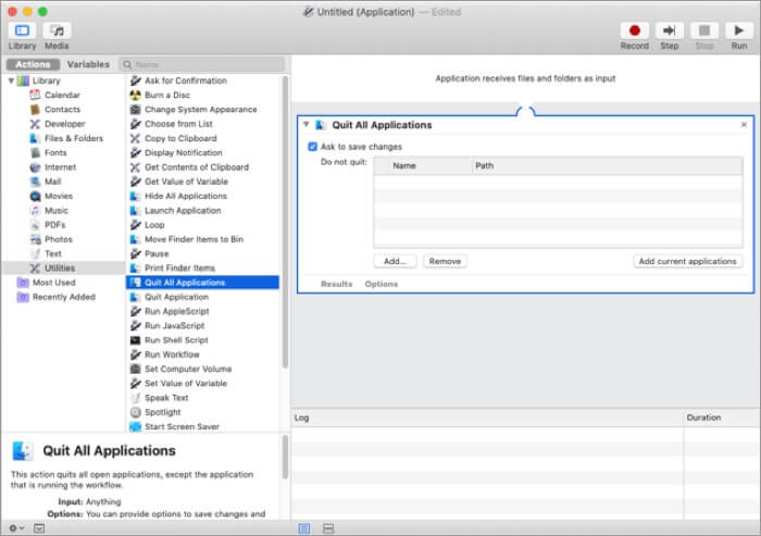 Create Workflow For Macro On Mac