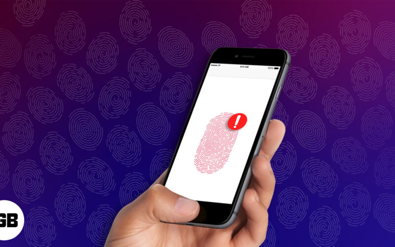 Hur man fixar Touch -ID som inte fungerar på iPhone eller iPad