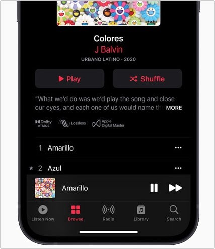 Songs in spatial audio with dolby atmos in apple music on iphone Songs in Spatial Audio with Dolby Atmos in Apple Music on iPhone