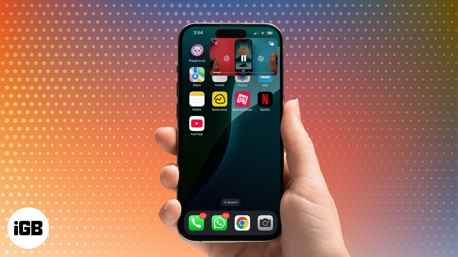 How to use the Picture in Picture mode on your iPhone iGeeksBlog Use picture in picture mode on iPhone