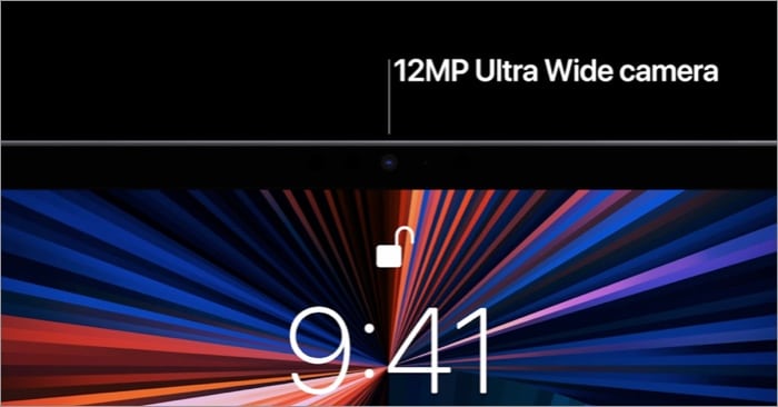 iPad Pro wide angle camera improving zoom quality