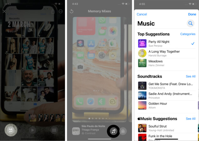 Change the background music in memories on iphone 636x450 1 Change the background music in Memories on iPhone