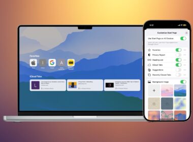 Change Your Safari Background on iPhone and Mac.