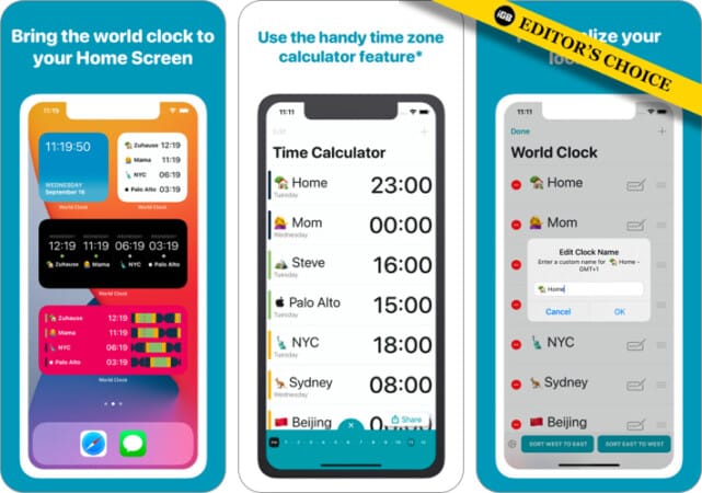 World clock time widget for ios home screen 641x450 1 World Clock Time Widget for iOS Home Screen