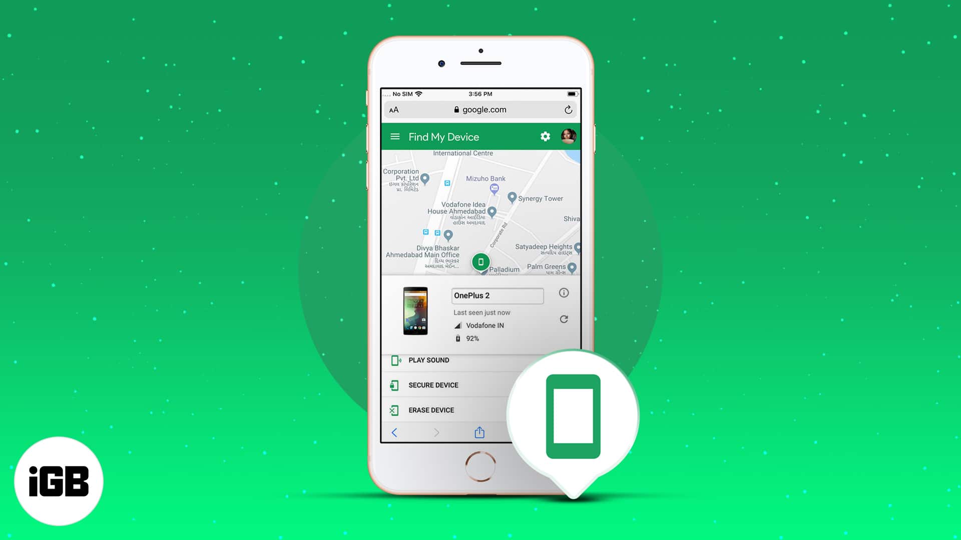 How to track Android phone from iPhone iGeeksBlog Find android device from iphone