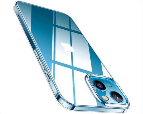 TORRAS Crystal Clear iPhone 13 mini case