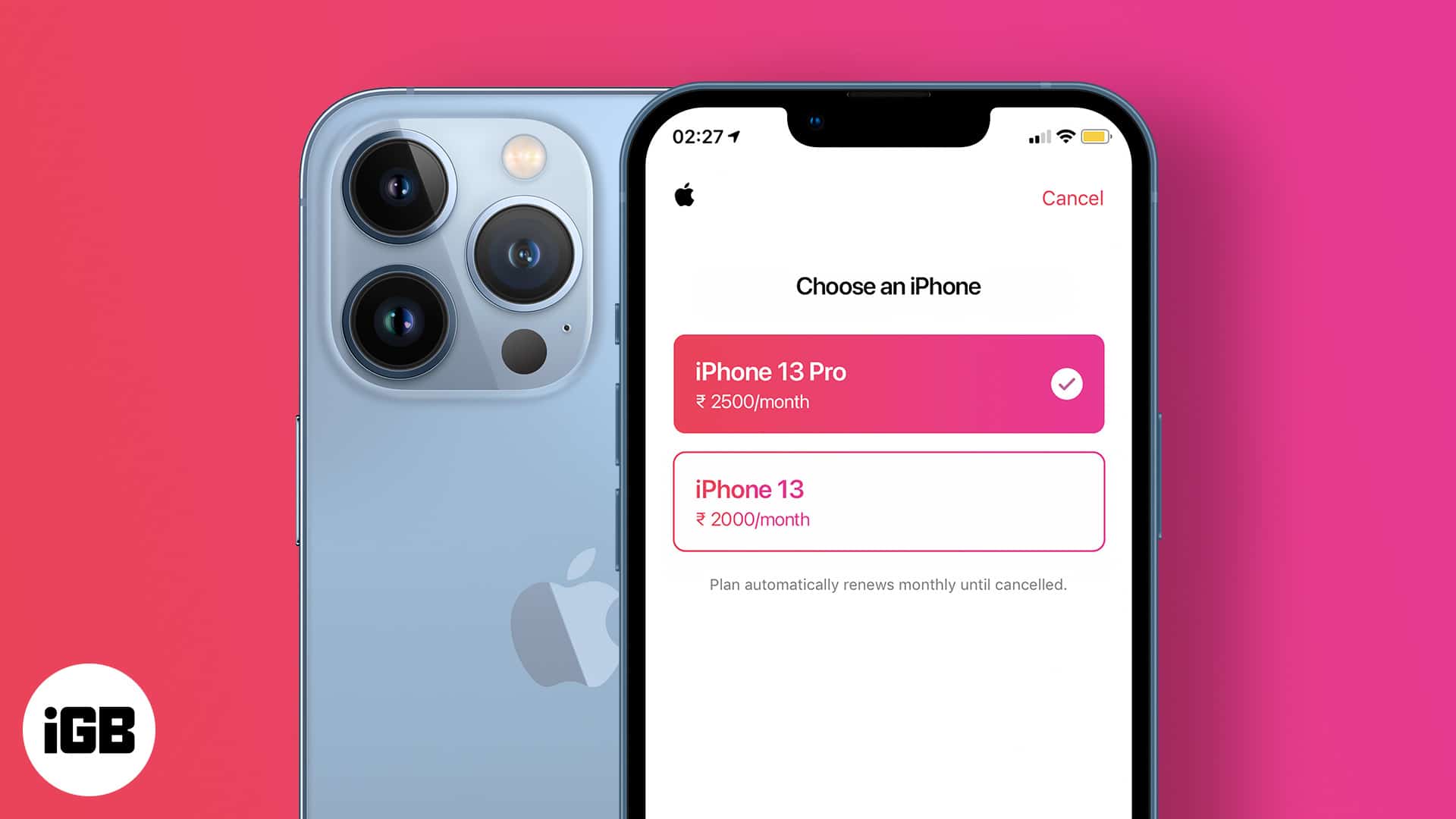 Apples hardware subscription service for iphone explained