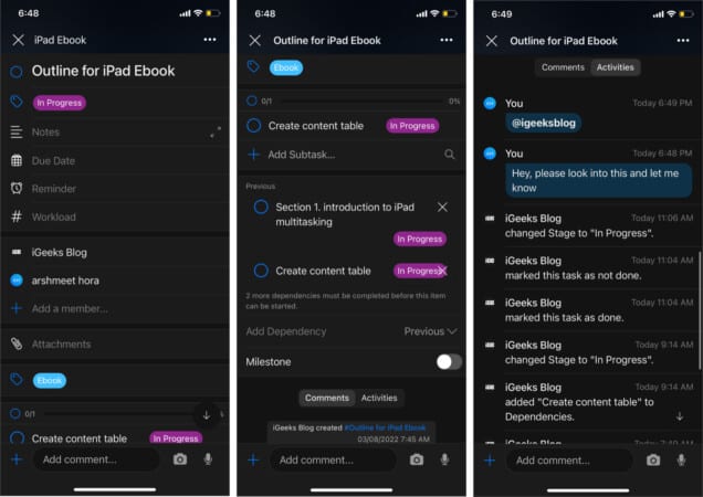 Create smooth workflow with ZenKit Projects
