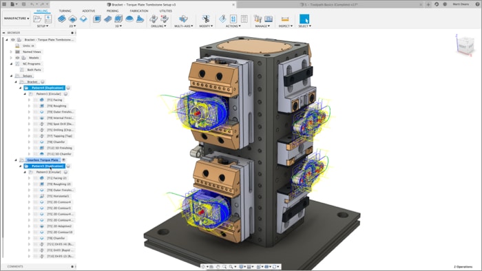 Fusion360 cloud based 3D modeling software