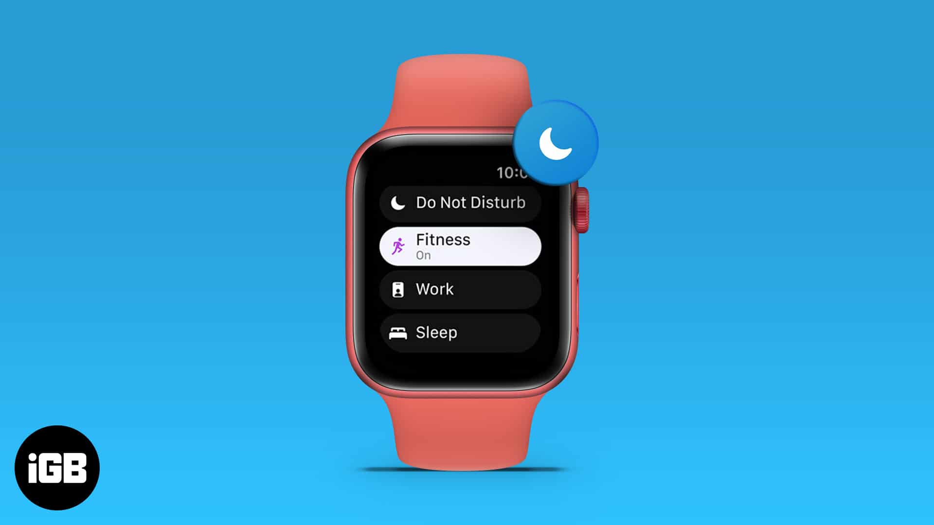 How to use focus on apple watch