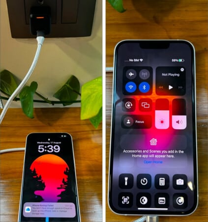 AOHI MagCube 30W charging Speeds 2