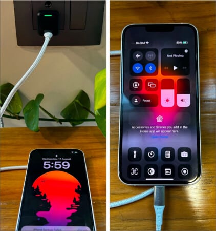 AOHI MagCube 30W charging Speeds 3