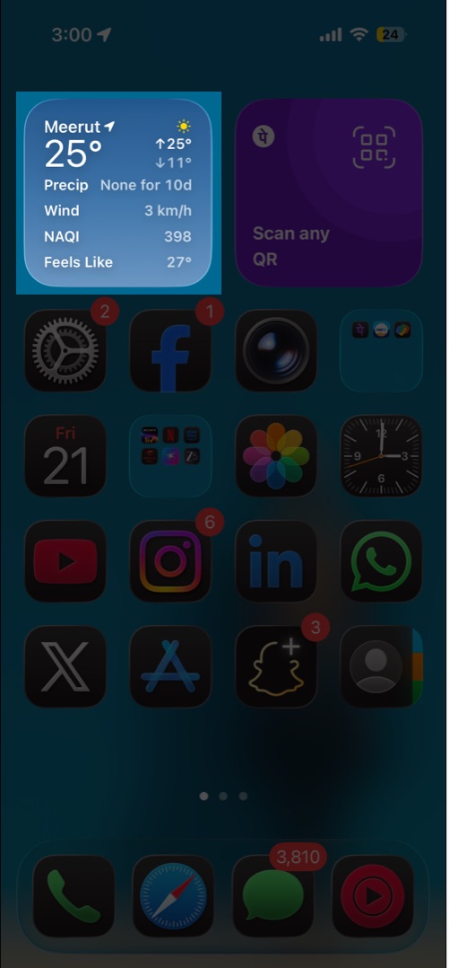 Add Weather Widgets to the Home Screen and Lock Screen on iPhone