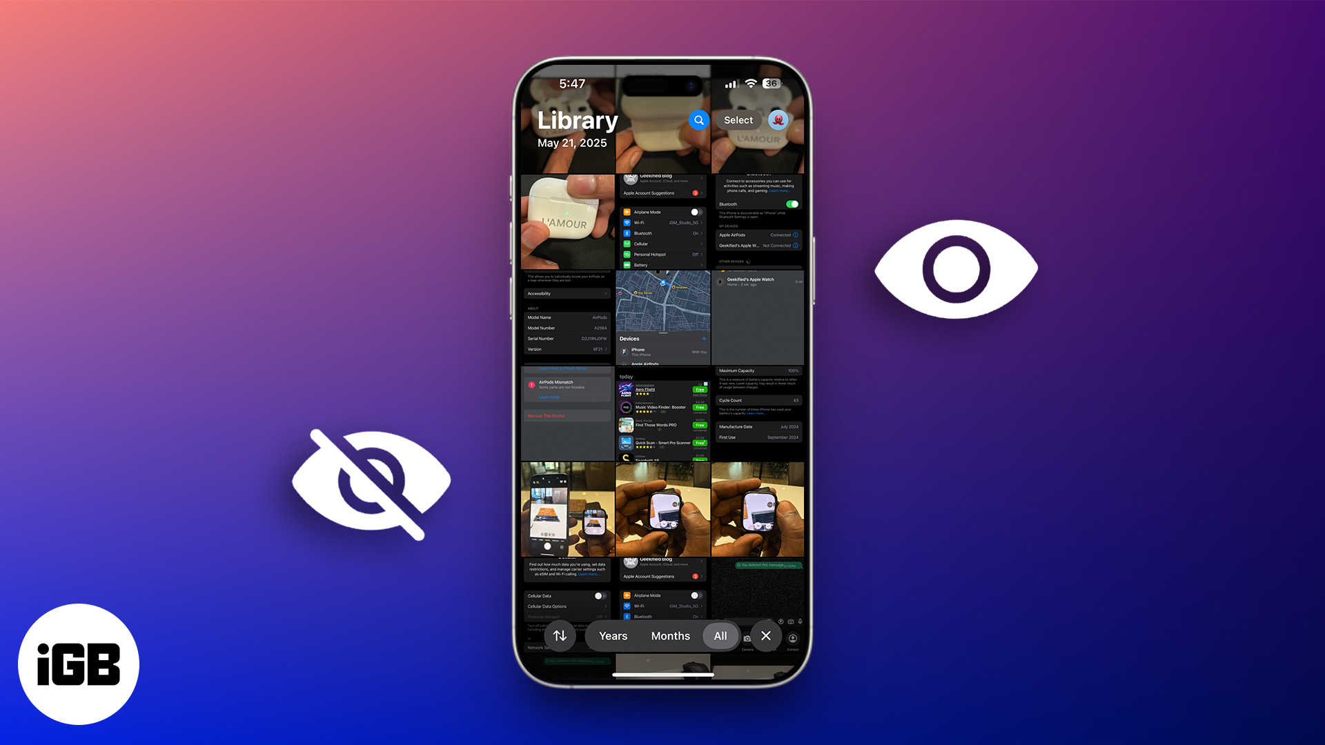 Håll det privat Hur man döljer foton och videor på iPhone iPad och Mac Igeeksblog Dölj foton och videor på iPhone iPad och Mac