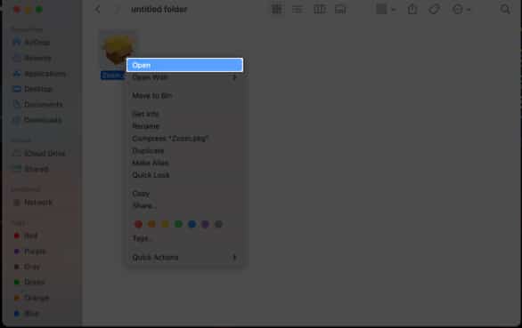 Right click and open the app on Mac