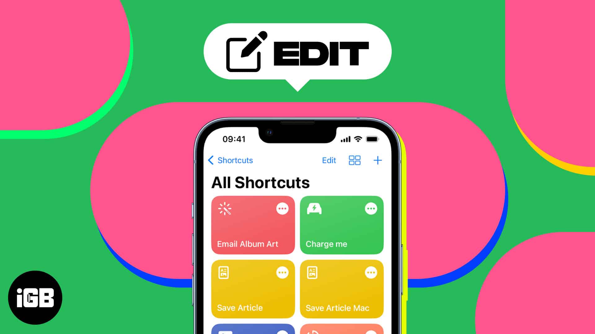 How to edit shortcuts on iphone in ios 16