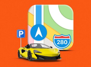 How to find parked car location using maps on iphone or ipad
