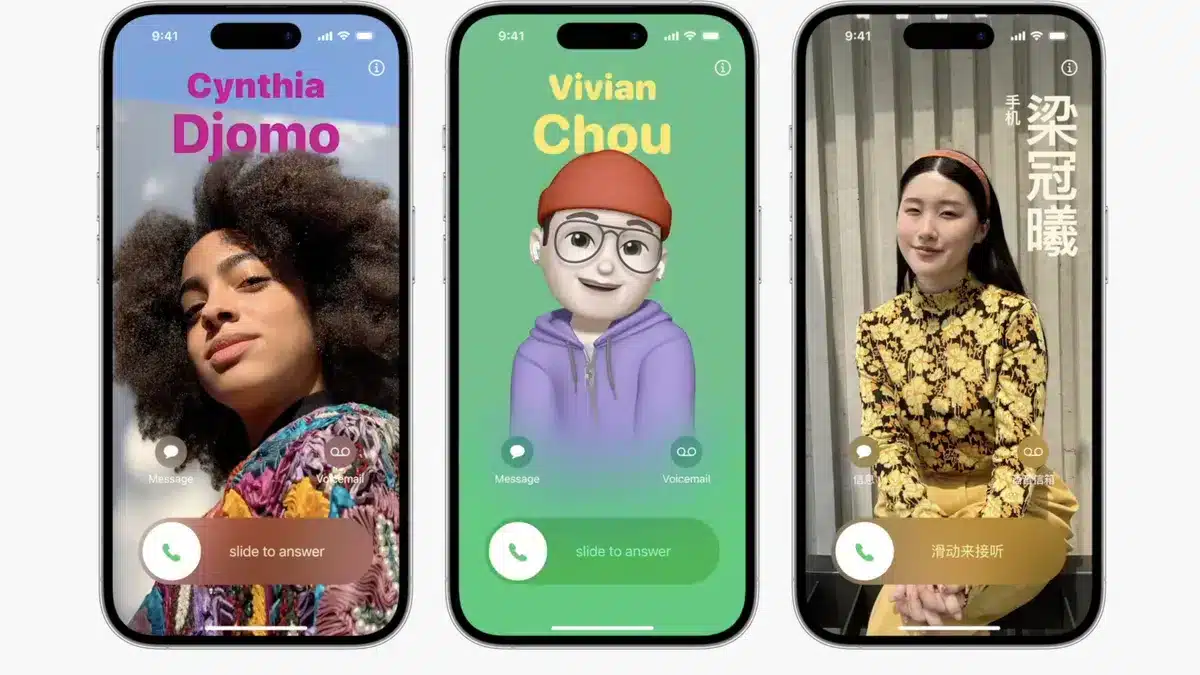 Personalized Contact Posters 