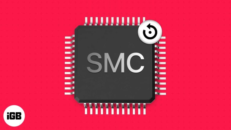 How to reset smc on mac