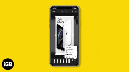 How to edit screenshots using Markup on iPhone and iPad - iGeeksBlog