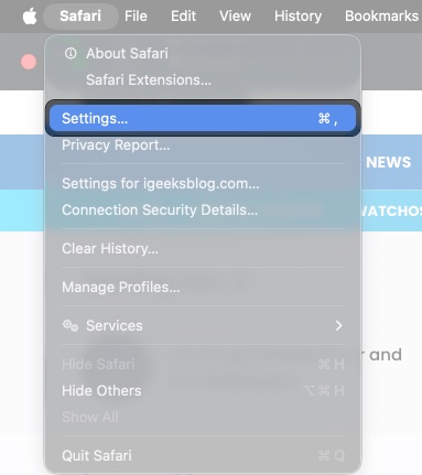 How to enable the develop menu