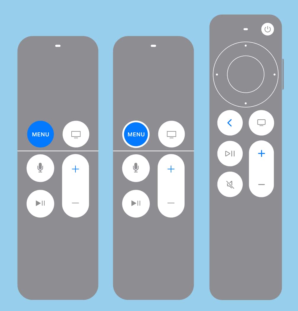 Pair your remote with apple tv
