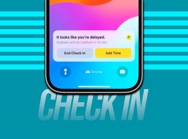 Use check in feature of messages app in ios 17