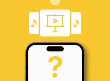 How to create a slideshow with music on iPhone