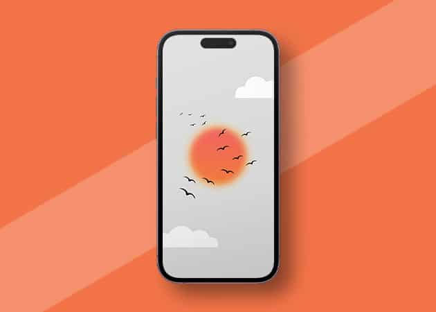 Minimalist art HD iPhone wallpaper