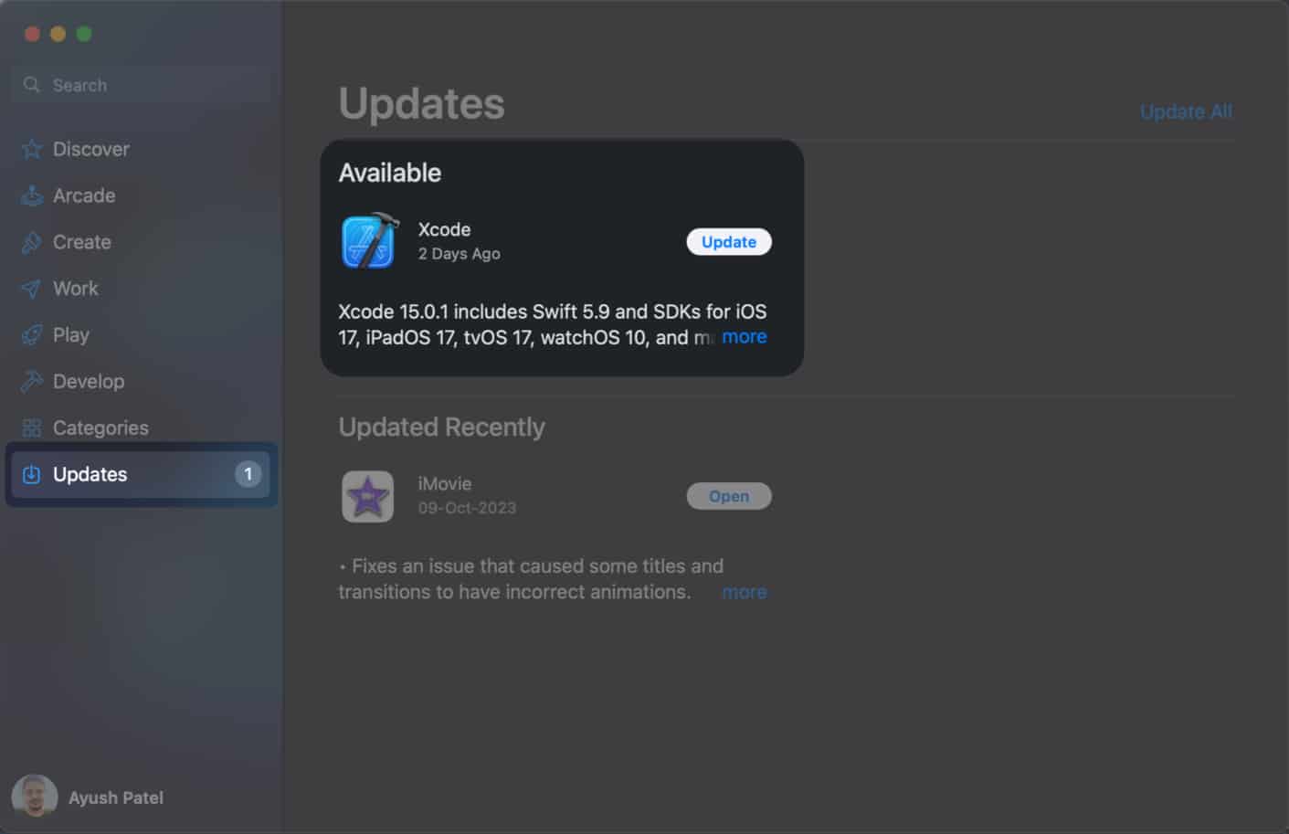 go to the app store and update the app