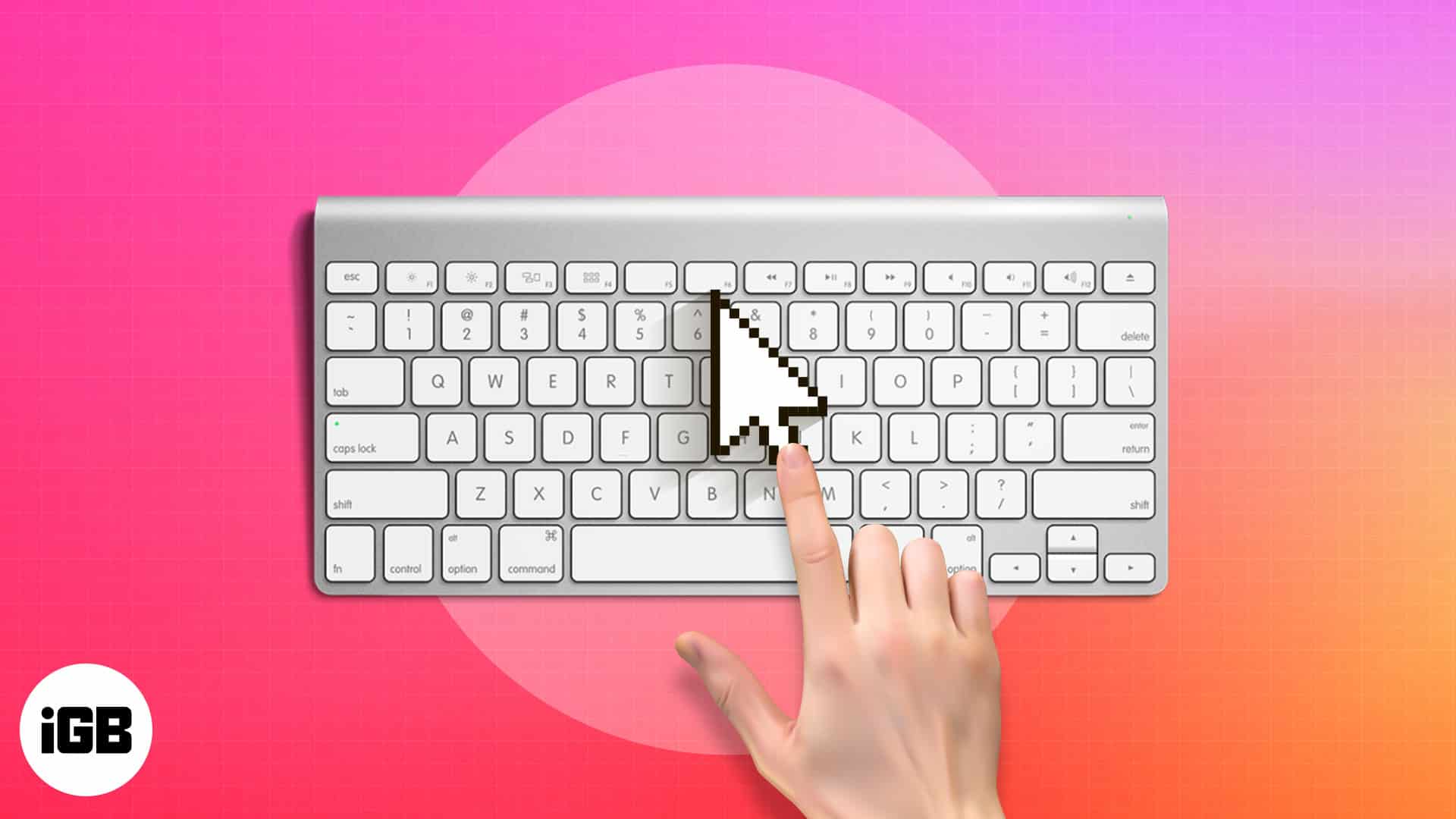 How to use keyboard as a mouse on your Mac How to move mouse pointer using the keyboard on mac