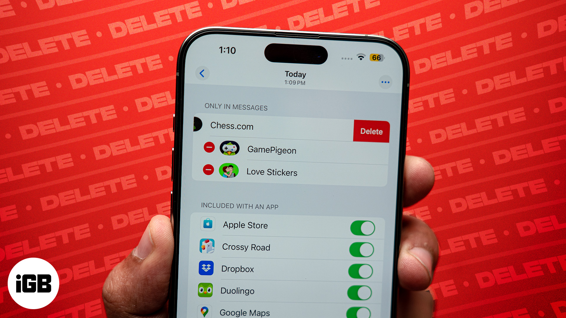 How to delete iMessage apps on iPhone or iPad in iOS 18 Delete iMessage apps on iPhone