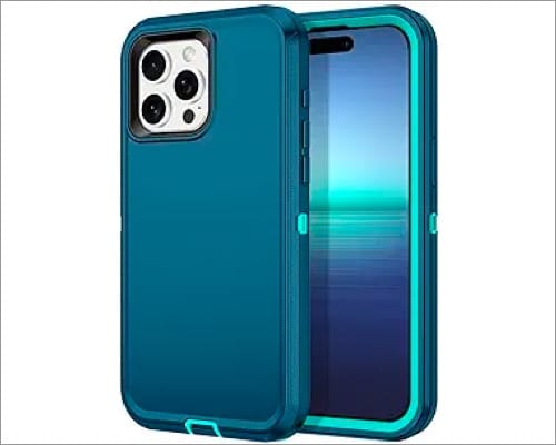 I HONVA iPhone 15 rugged cases