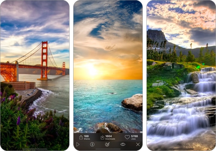 Kappboom   Live Wallpapers iOS app screenshots