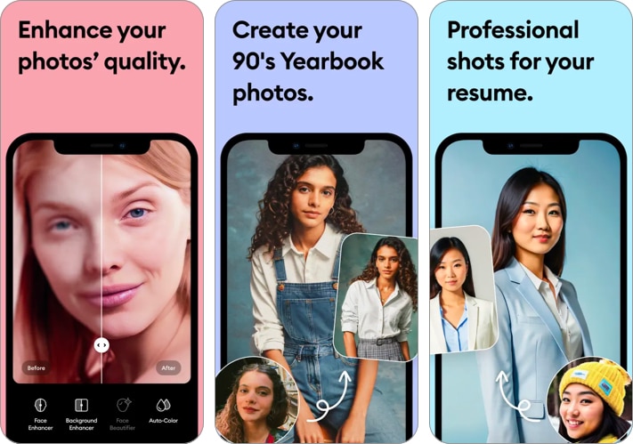 Remini best photovideo iPhone app