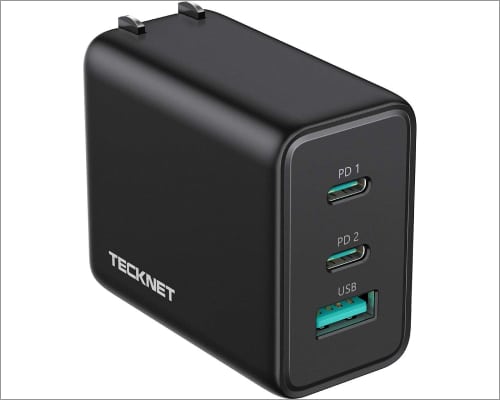 TECKNET USB C charger for iPhone iPad and Mac