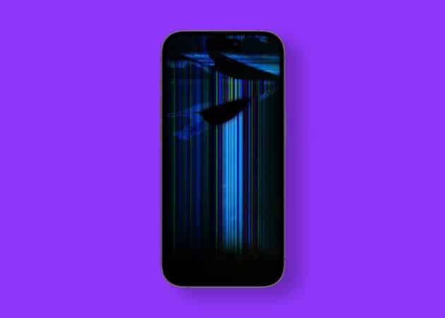 Broken singularity wallpaper screen