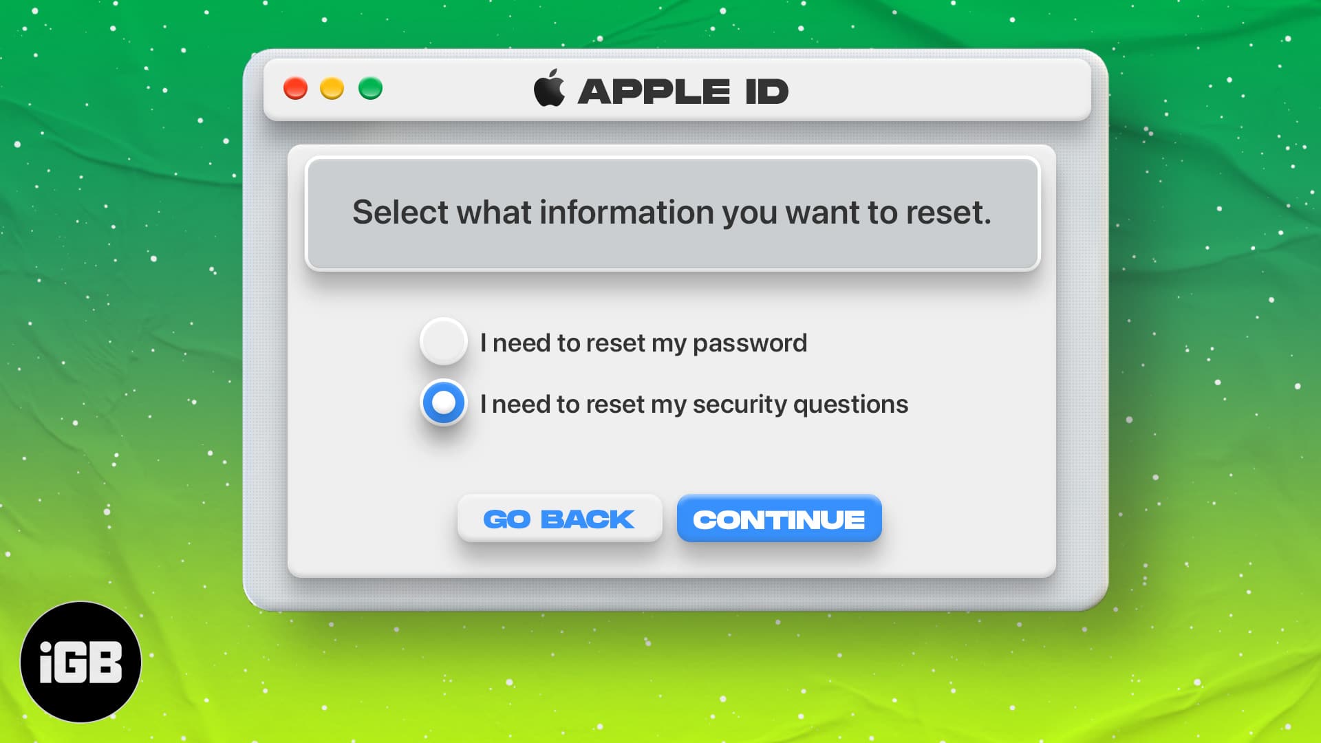 How to change Apple ID security questions iGeeksBlog How to change apple id security questions
